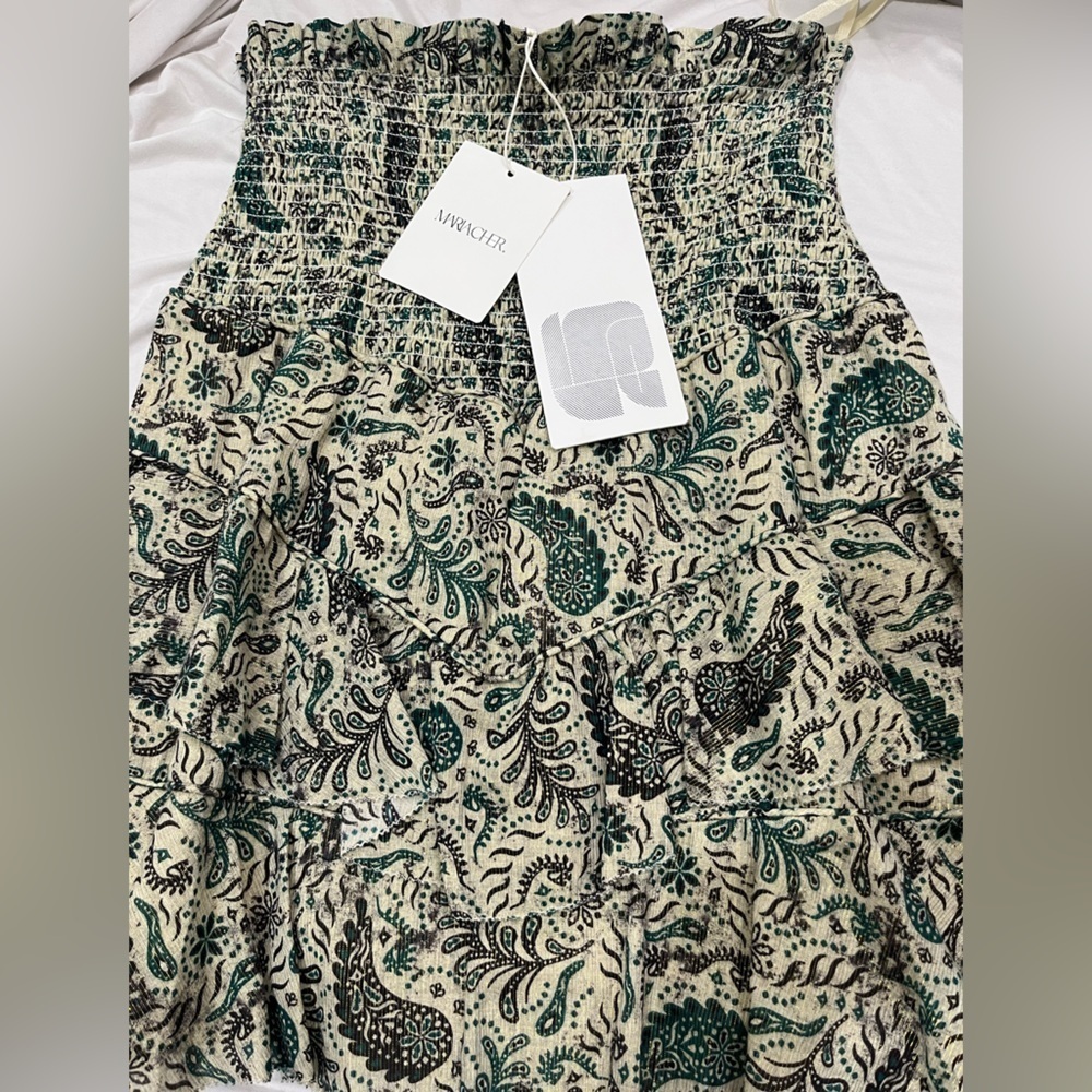 MariaCher Skirt NWT size medium NEW layered tiered dress mini $350 - Picture 1 of 5